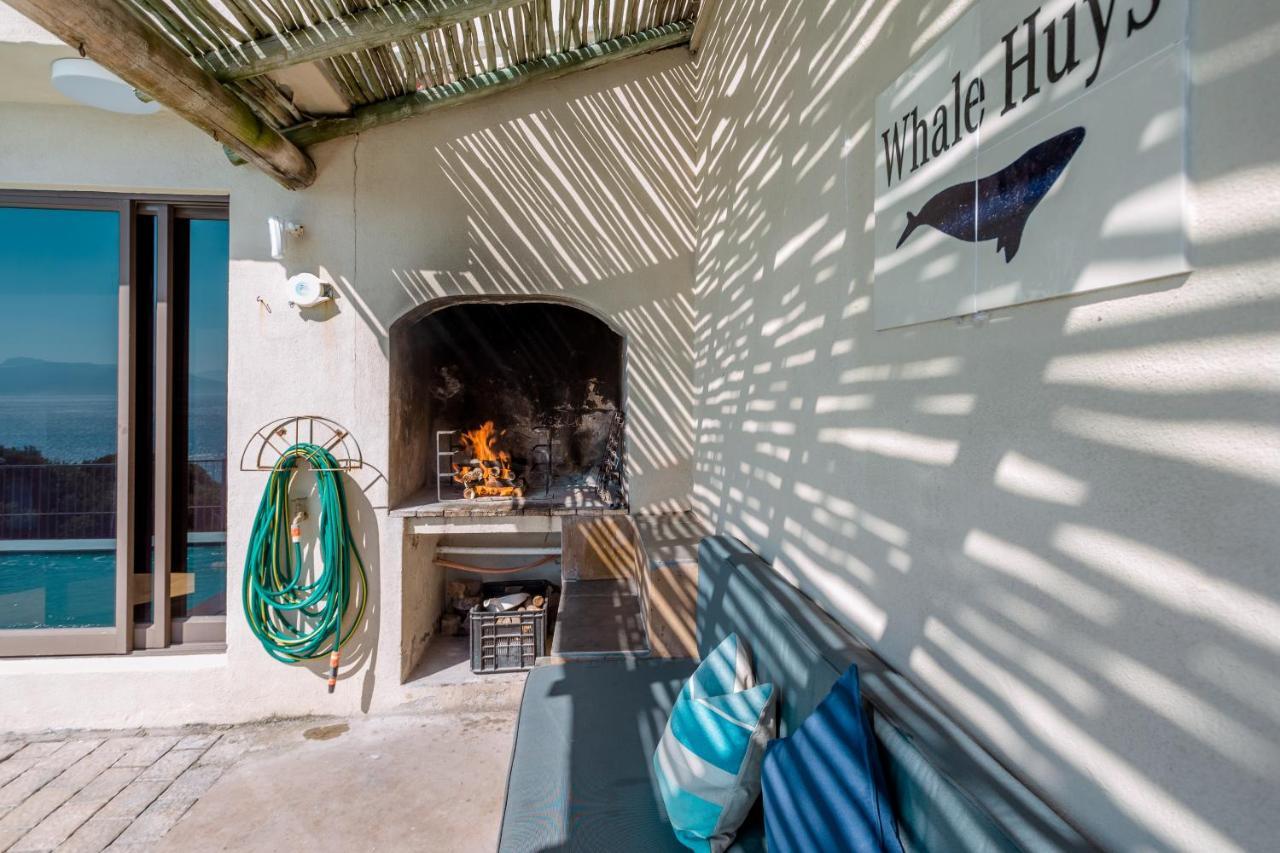 Whale Huys Luxury Oceanfront Eco Villa Gansbaai Esterno foto