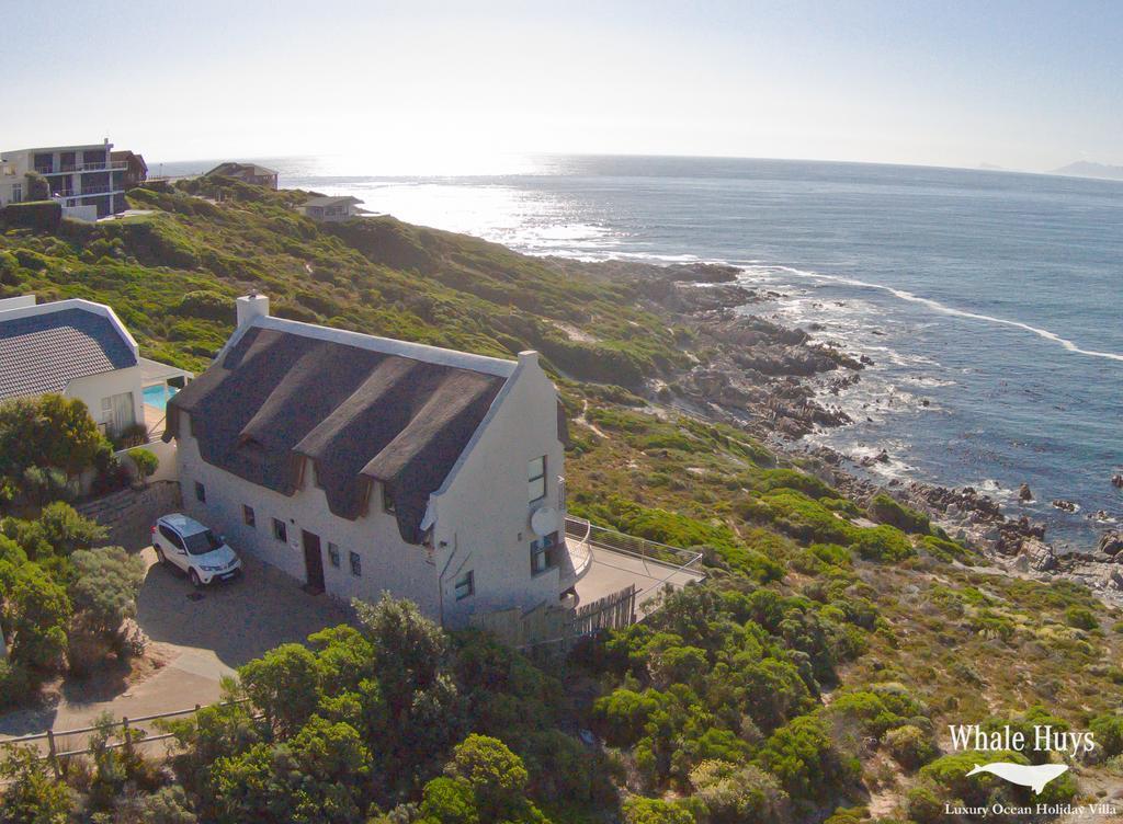 Whale Huys Luxury Oceanfront Eco Villa Gansbaai Esterno foto