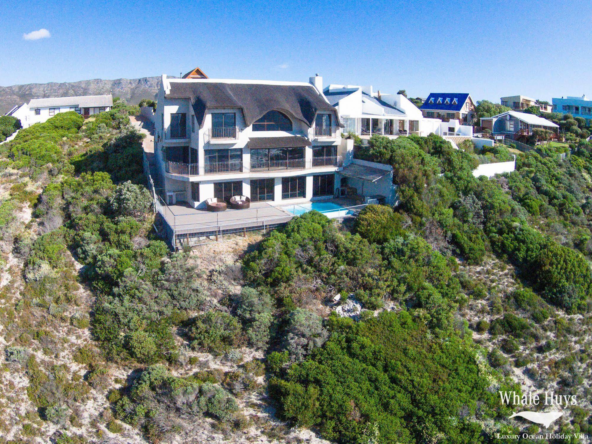 Whale Huys Luxury Oceanfront Eco Villa Gansbaai Esterno foto